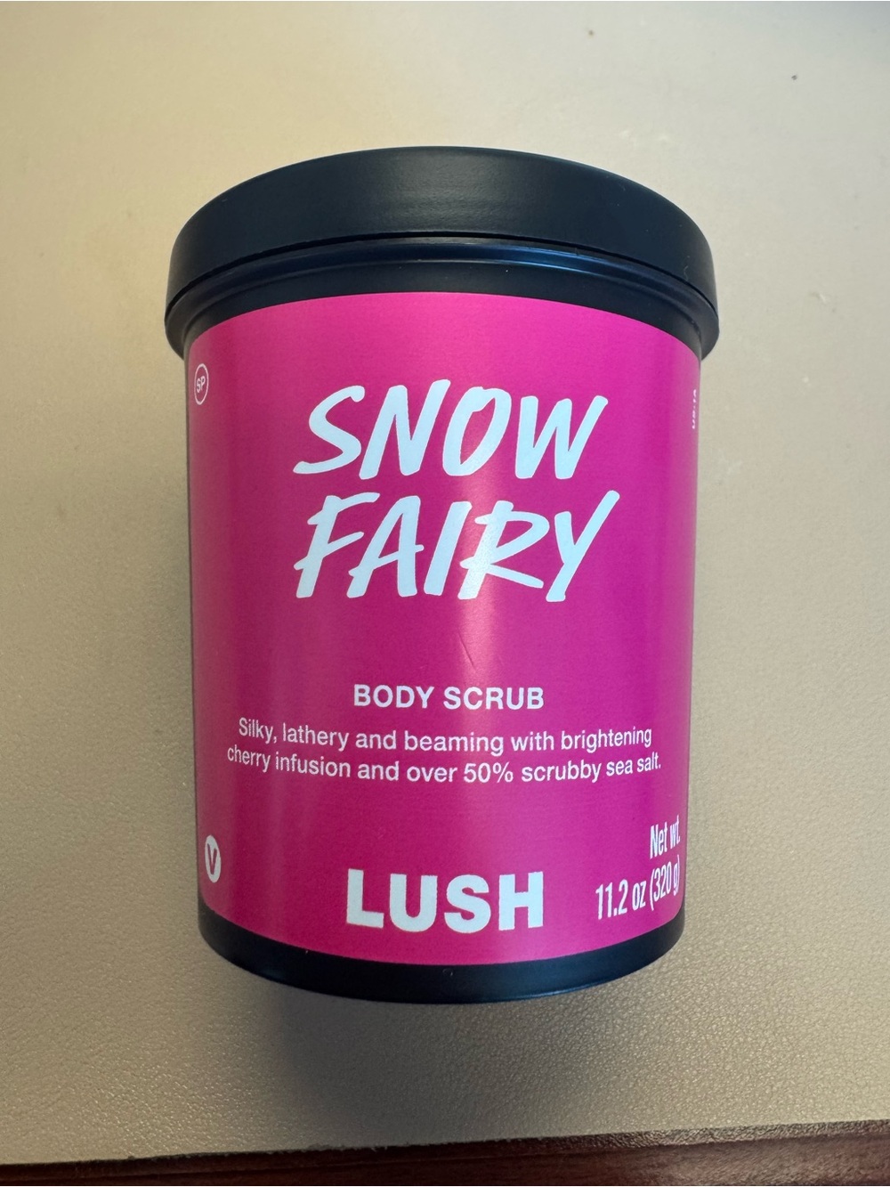 Lush Snow Fairy Body Scrub